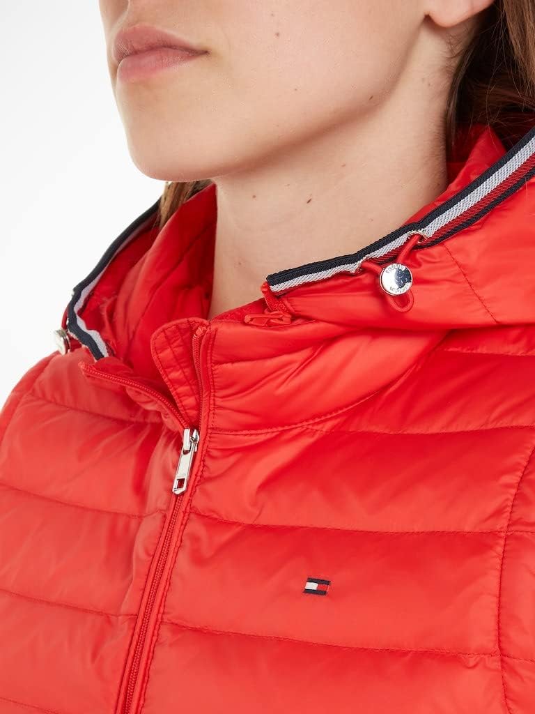 Tommy Hilfiger Damen Weste Steppweste S Fireworks, S Fireworks