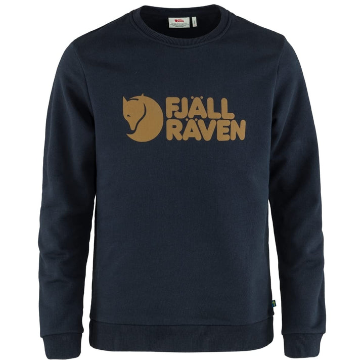 Fjällräven Herren Sweatshirt Logo Sweater S Dark Navy, S Dark Navy