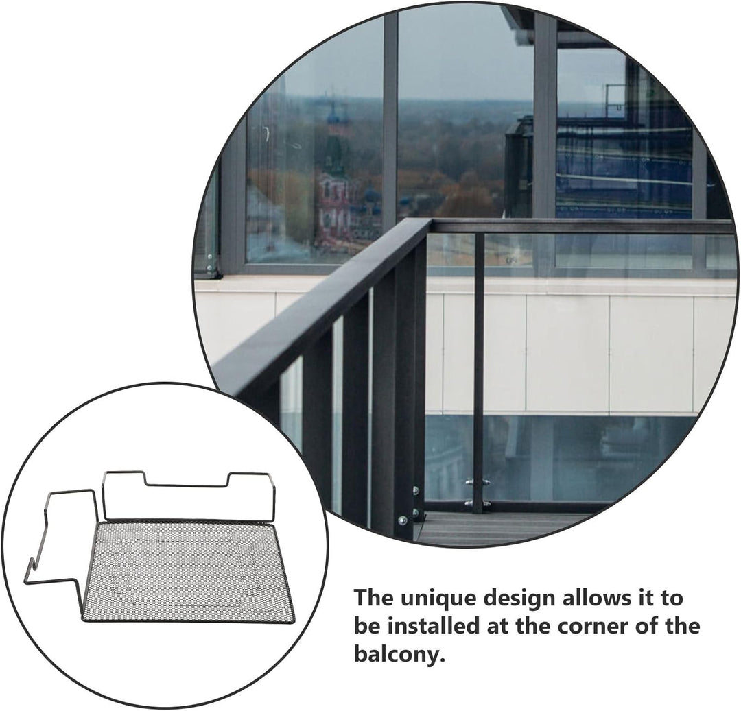 BESPORTBLE Eckregal Metall Pflanzständer Blumentopfhalter Drahtgeflecht Platzsparend Büro Balkon Org