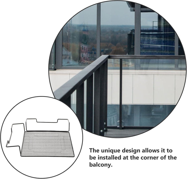BESPORTBLE Eckregal Metall Pflanzständer Blumentopfhalter Drahtgeflecht Platzsparend Büro Balkon Org