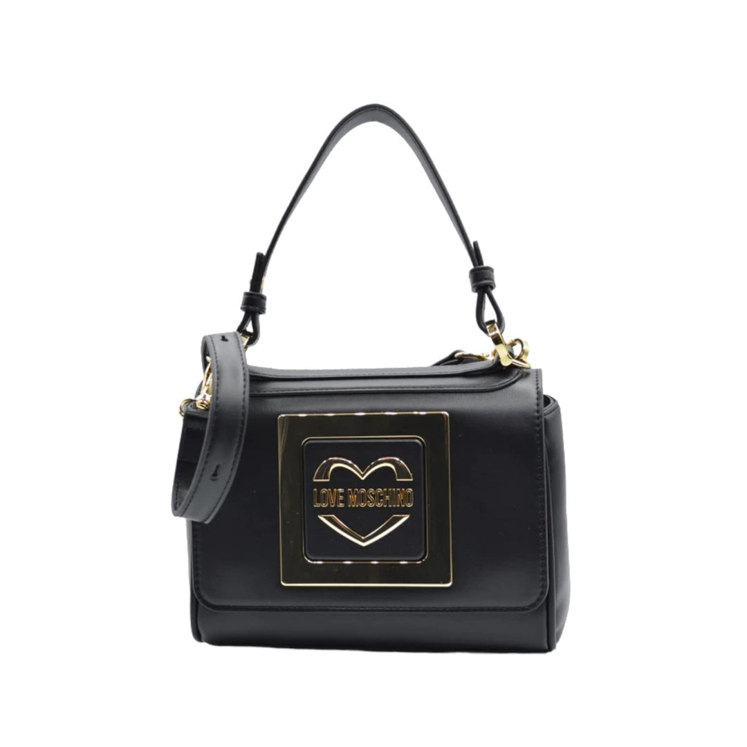 Love Moschino Damen Jc4303pp0gkv0 Handtasche Schwarz, Schwarz