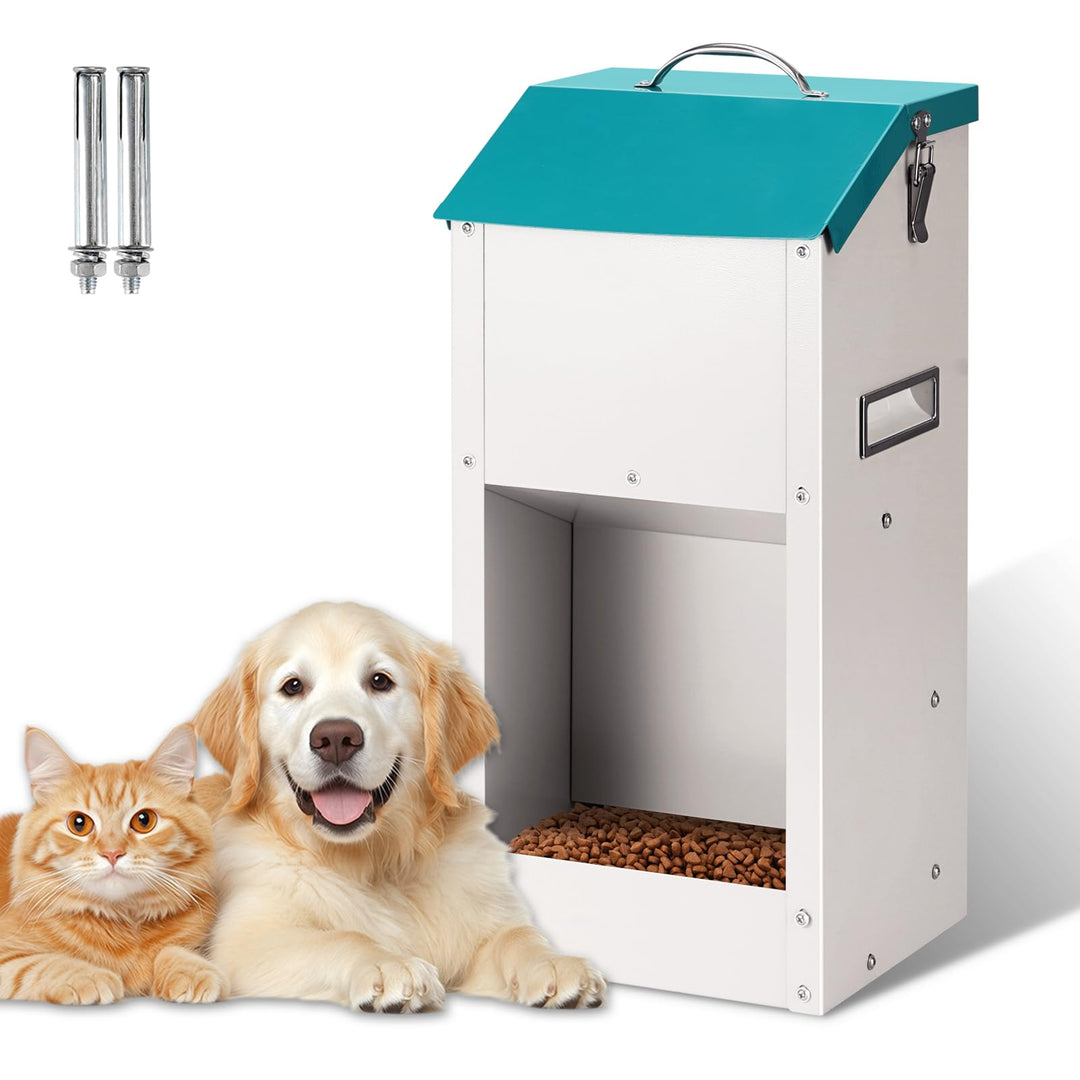 12lbs Futterautomat für Hunde und Katzen Automatischer Hundefutterautomat Hundefutterspender für Hau