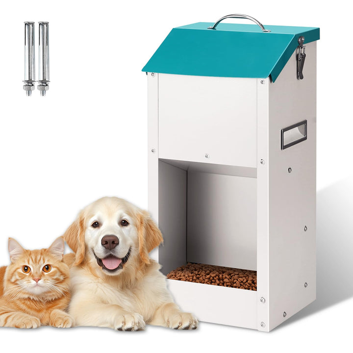 12lbs Futterautomat für Hunde und Katzen Automatischer Hundefutterautomat Hundefutterspender für Hau