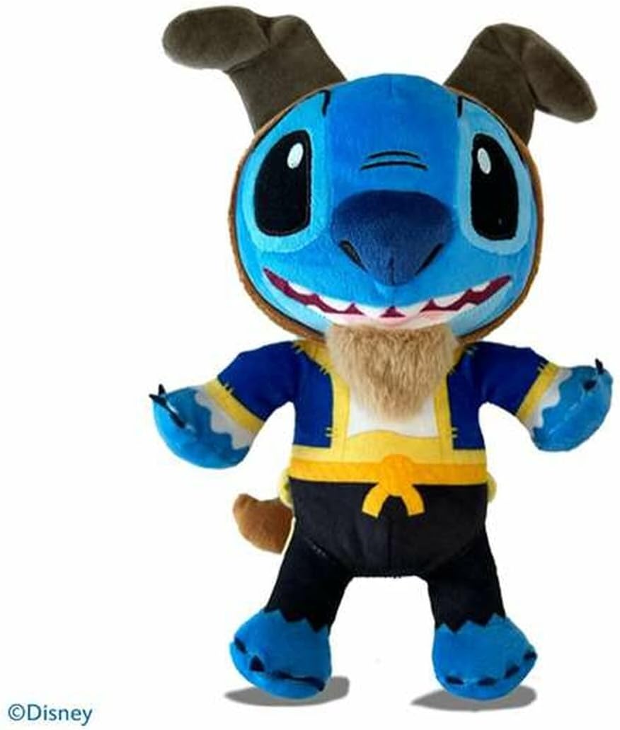 Simba Plüschtier Stitch Die Schöne und das Biest, 25 cm, Disney-Lizenz, 100% Original, geeignet für