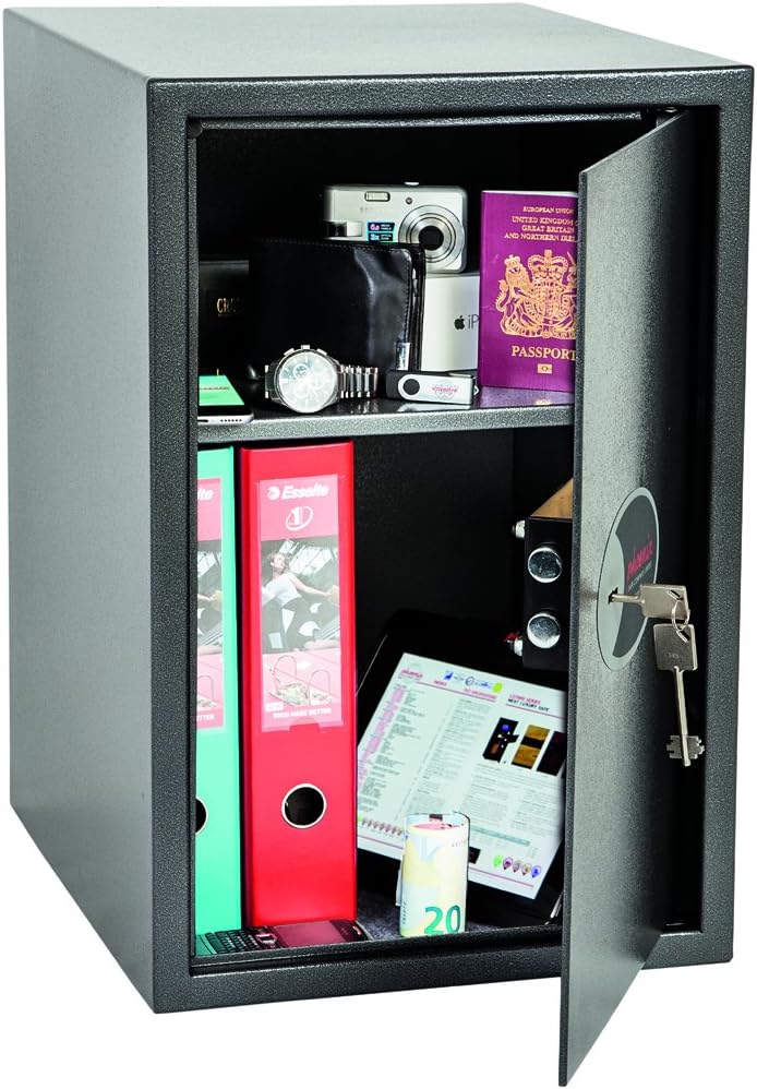 Phoenix Safe Company – SS0805K Vela Home & Office Security Safe | Key Locking | Twin Locking Bolts |