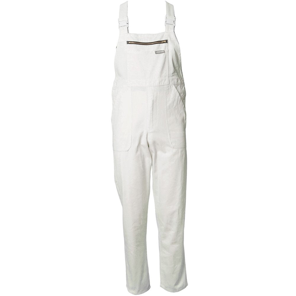 Planam Grösse 62 Herren BW 290 Latzhose reinweiss Modell 0125, 62