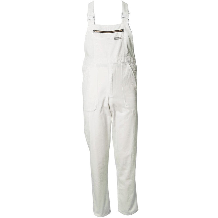Planam Grösse 62 Herren BW 290 Latzhose reinweiss Modell 0125, 62