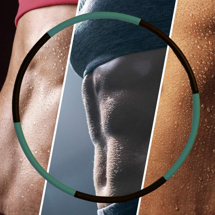 Hula Hoop Reifen Erwachsene Hullahub zum Abnehmen 1,2kg Sportgeräte für Zuhause Fitness Geräte Hula-