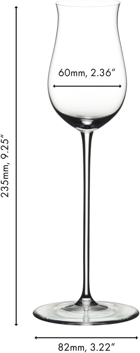 RIEDEL Veritas Spirits Glas, 2 Stück, transparent Spirituosen, Spirituosen