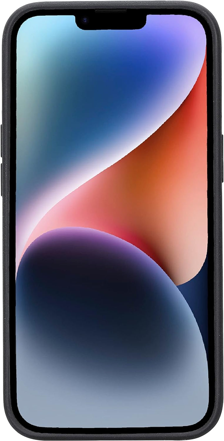 Solo Pelle Lederhülle für das iPhone 14 in 6.1 Zoll Case Leder Hülle Ledertasche Backcover aus echte