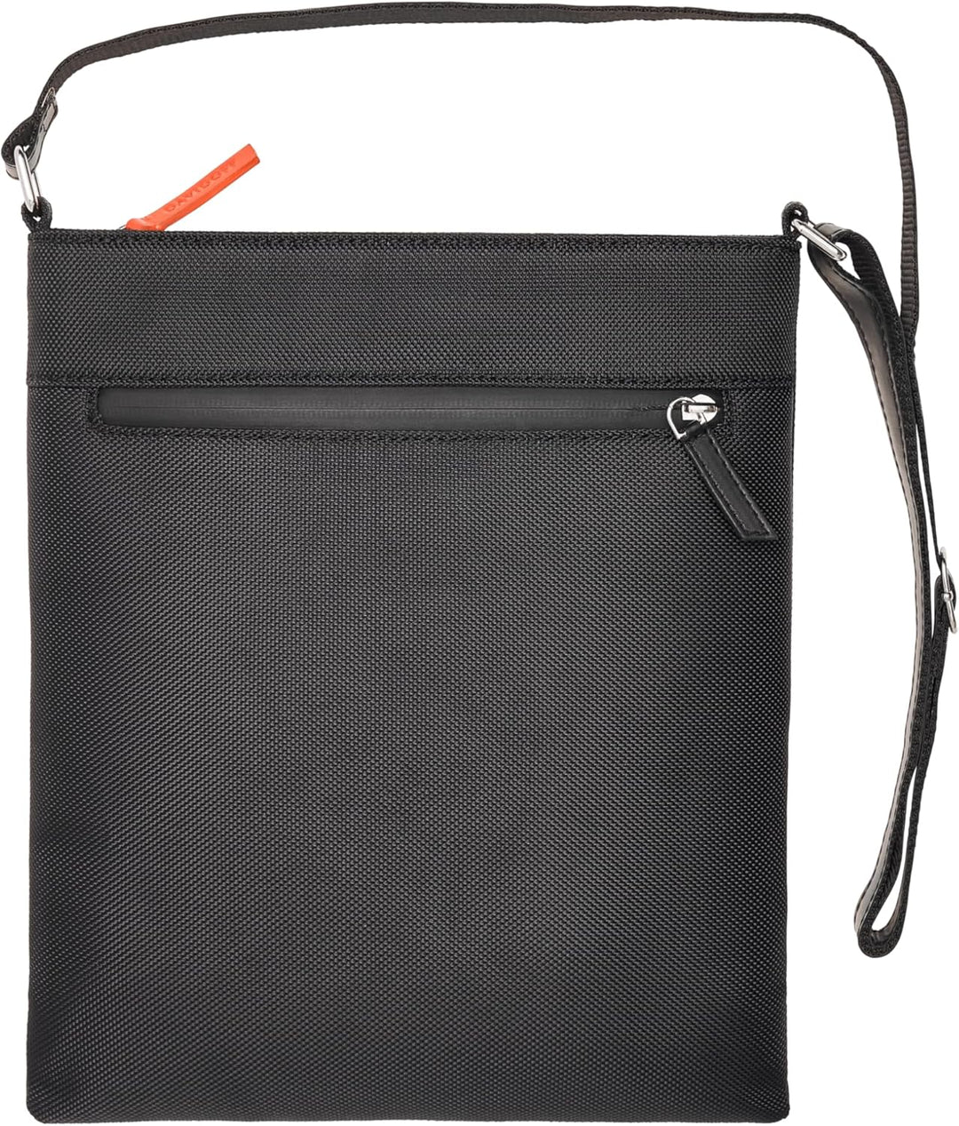 Davidoff Home Run Herren Messenger Bag Schwarz – moderne Schultertasche aus veganem Material – hochw