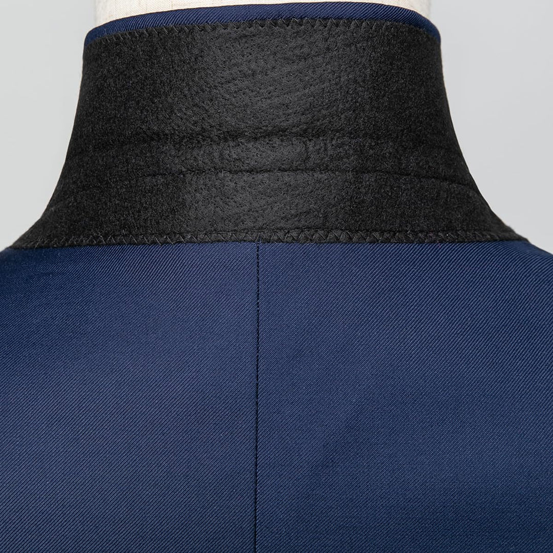 Allthemen Anzug Herren 2 Teilig Slim Fit Hochzeitanzug EIN Knopf Smoking Anzüge Sakko Hose XS Blau1,