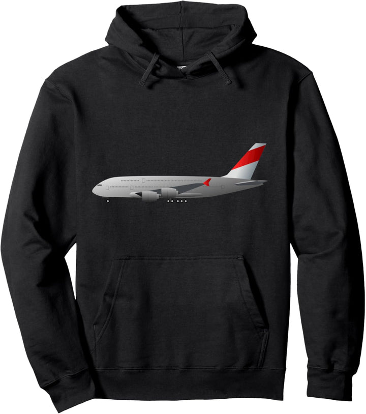 Passagierflugzeug Pullover Hoodie