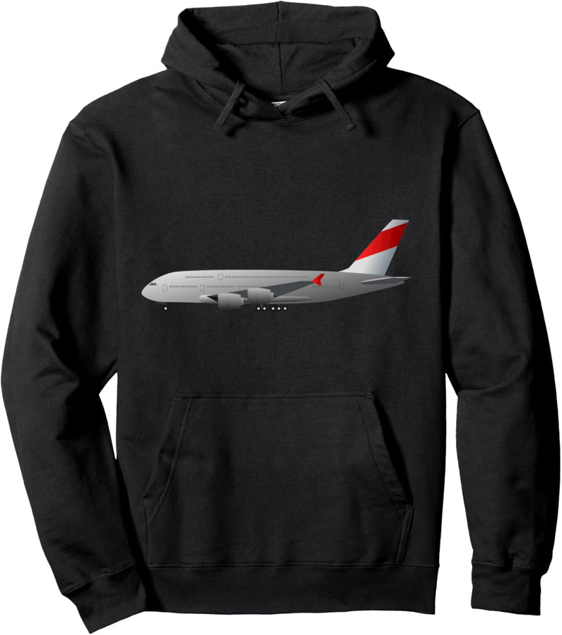 Passagierflugzeug Pullover Hoodie