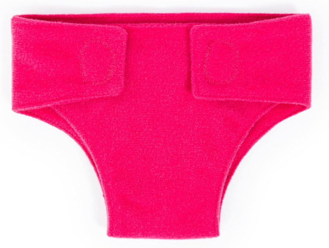 Bayer Design 73098AA Puppen Stoffwindeln 4 Stück, wiederverwendbar, mit Klett, Wickelzubehör für Bab