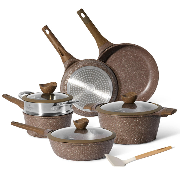 JUST PERFECTO Topfset und Pfannenset Induktion - Pfannenset mit deckel - Pots & Pans sets - töpfe un