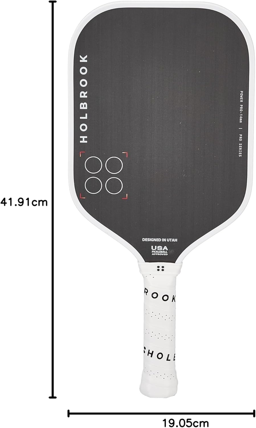 Holbrook Pro Series, Power Pro, USAPA genehmigt, professionelle Pickleball-Paddel, Pro Series Pickle