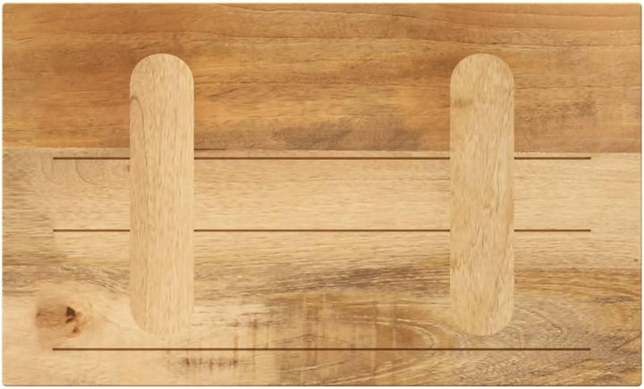 vidaXL Tischplatte, Holzplatte für Esstisch Couchtisch, Massivholzplatte Rustikales Design, Ersatzti