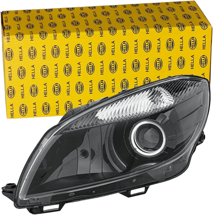 HELLA 1EL 010 417-491 DE/FF/Halogen-Hauptscheinwerfer - links - für u.a. Skoda Fabia II (542) Links
