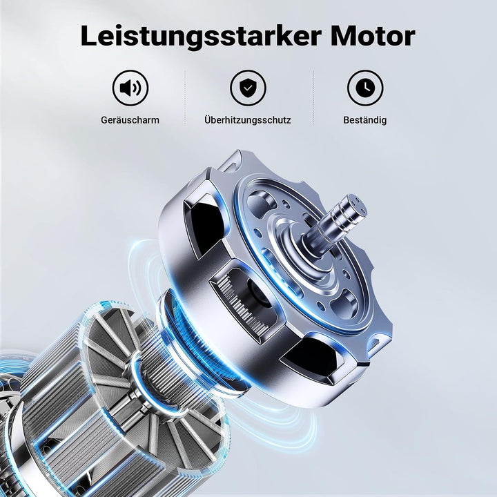 Wiltec Tauchpumpe mit Sensor 550 W, Tiefbrunnenpumpe mit 2 Modi, leistungsstarke Wasserpumpe 11500 l