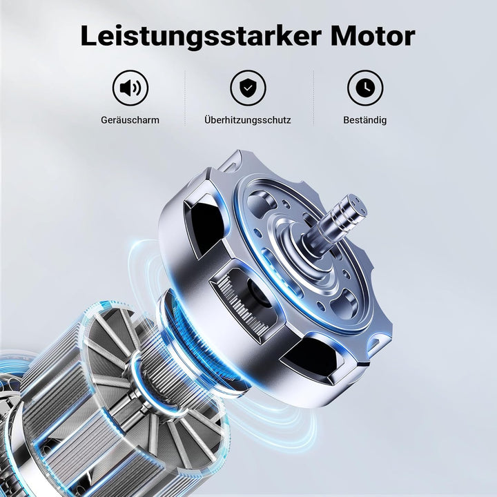 Wiltec Tauchpumpe mit Sensor 750 W, Tiefbrunnenpumpe mit 2 Modi, leistungsstarke Wasserpumpe 13000 l