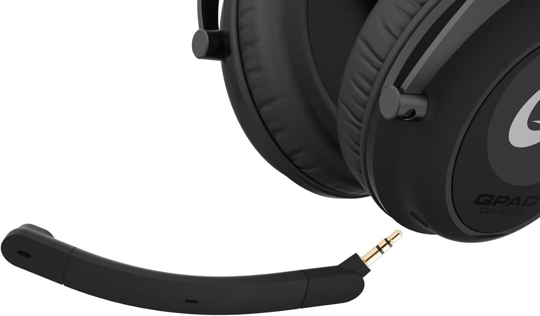 Qpad QH900 Wireless Gaming Headset Stereo kabellose Esports-Kopfhörer, schwarz