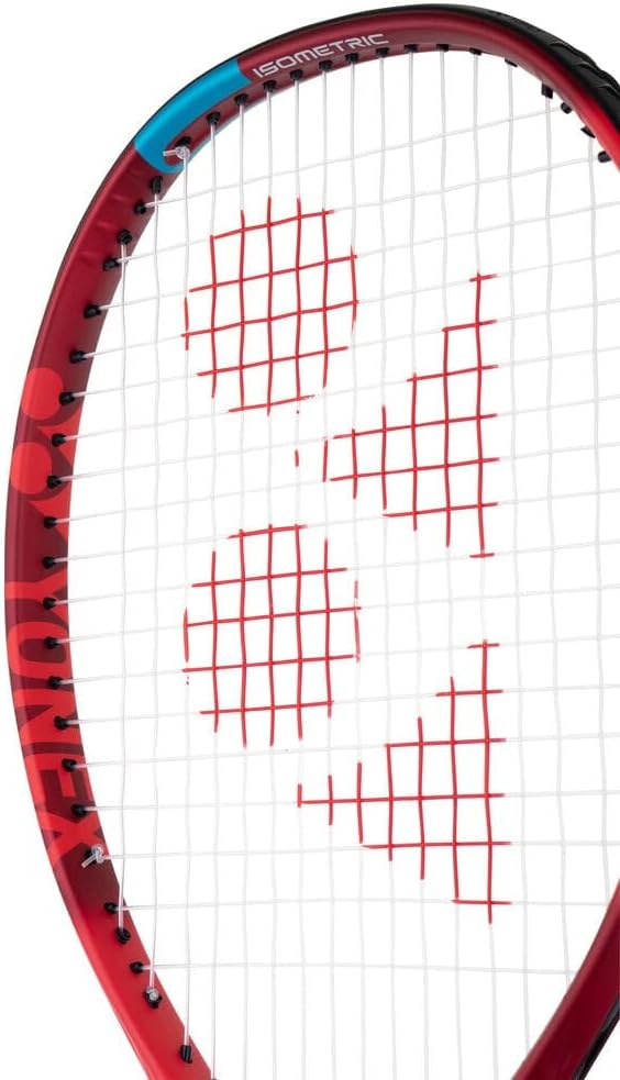 Yonex New Vcore Feel Tango Red besaitet 250g Tennisschläger Rot - Blau Griffstärke
