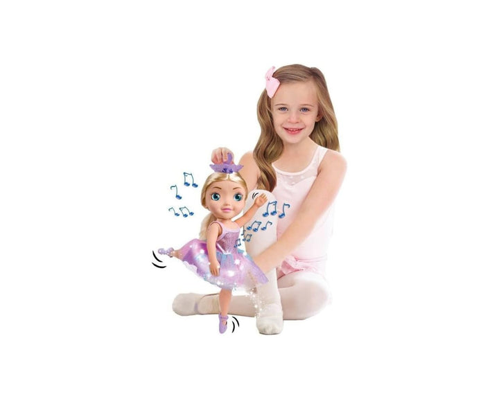 Bandai - Ballerina Dreamer-Grosse Tänzerin, 45 cm, Musik-Ballerine-Puppe mit Tanz, Tanz, HUN8731