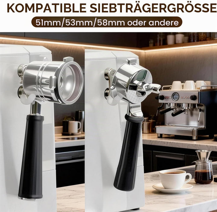 2 Stück Magnetischer Siebträger Halter, Siebträger Zubehör für Ninja Luxe Cafe Breville Maschinen, E