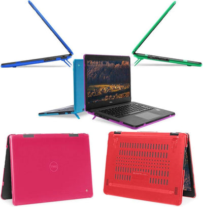 mCover Hartschalen-Schutzhülle für Dell Latitude 5400 Chromebook (14 Zoll / 35,6 cm (Aqua) Blau, Bla