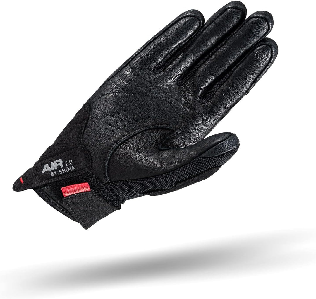 SHIMA AIR 2.0 LADY Motorradhandschuhe Damen - Belüftete, Sommer Handschuhe aus Mesh mit Knöchel und