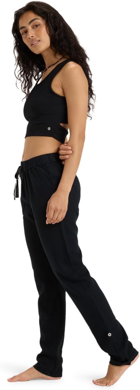 Roxy On The Seashore - Cargo Hose aus Leinen für Frauen Weiss XS Anthracite, XS Anthracite