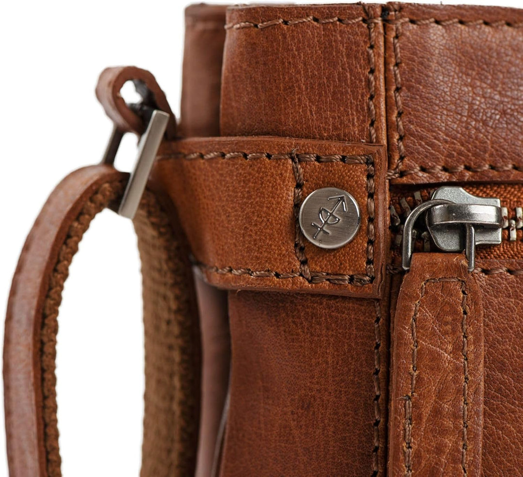 The Chesterfield Brand Laos - Umhängetasche 22 cm Cognac, Cognac