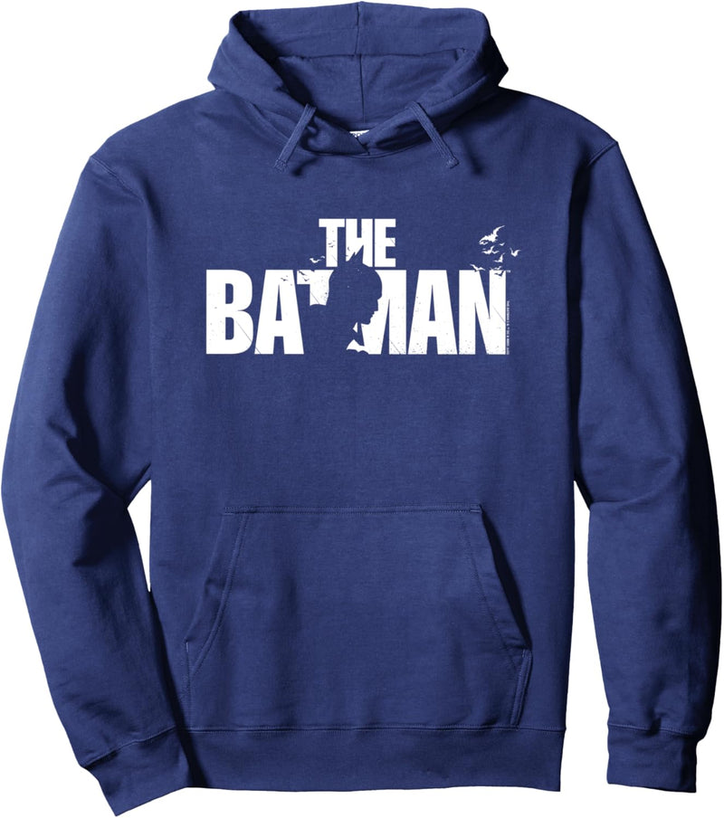 The Batman Silhouette Title Pullover Hoodie