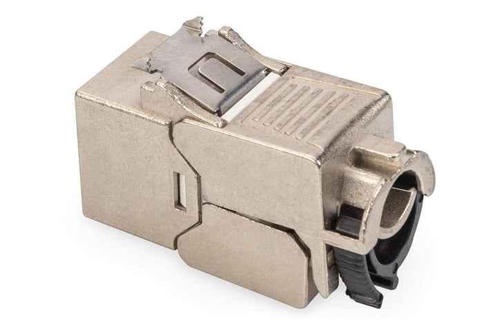 DIGITUS Keystone-Modul Cat-6A Geschirmt - 24 Stück - RJ45 - Designfähig - 500 MHz 10GBase-T - Metall