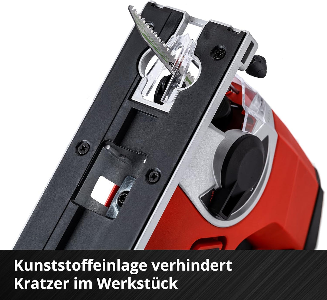 Einhell Akku-Stichsäge TE-JS 18 Li Power X-Change (Li-Ion, 18 V, max. 80 mm Schnitttiefe, 4-Stufen P