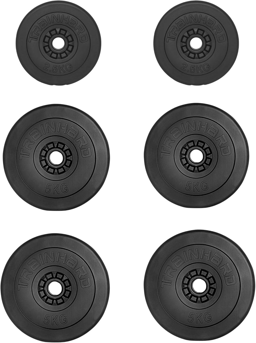25kg - 110kg Hantelset Hantel Set Langhantel Hantelstange mit Gewichten Hantelscheiben 25 kg, 25 kg