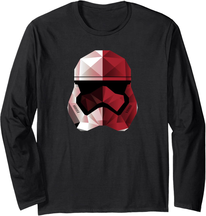 Star Wars Geo Trooper Red Langarmshirt