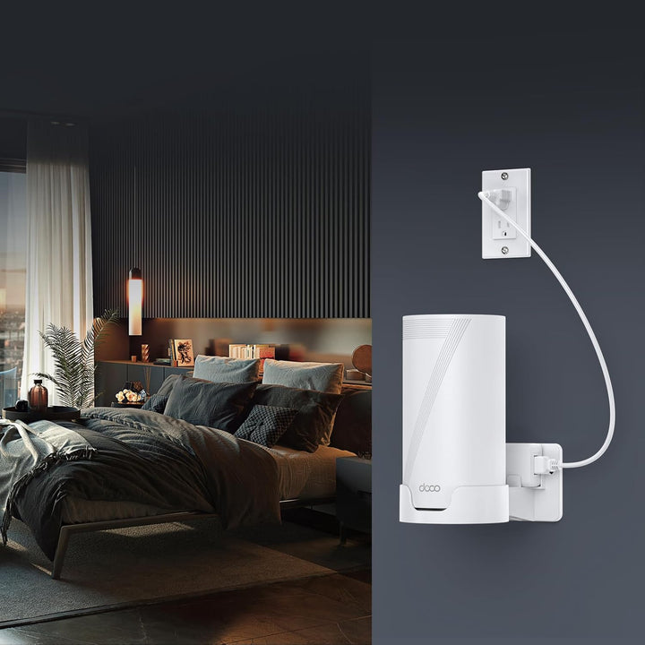 XLTTYWL Deco WiFi 7 Wandhalterung, Deco BE65-5G/BE75/BE85/BE95/BE17000/BE22000/BE33000 Router-Halter