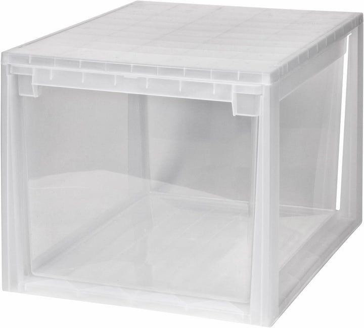 3 Stück Schubladenboxen mit Nutzvolumen 2 Stück mit 22 (XL) und 1 Stück mit 50 (XXL) Liter. Passend