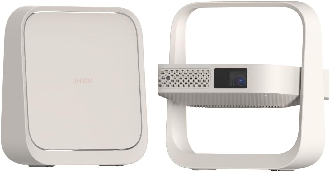 XGIMI Elfin Flip, 1080P Tragbarer Beamer, DLP Projektor, Lizenziertes Netflix, Integrierter Verstell