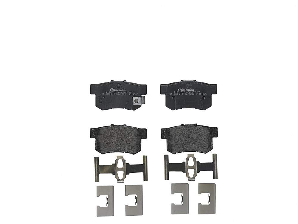 Brembo P79027 Hintere Bremsbeläge, Anzahl 4