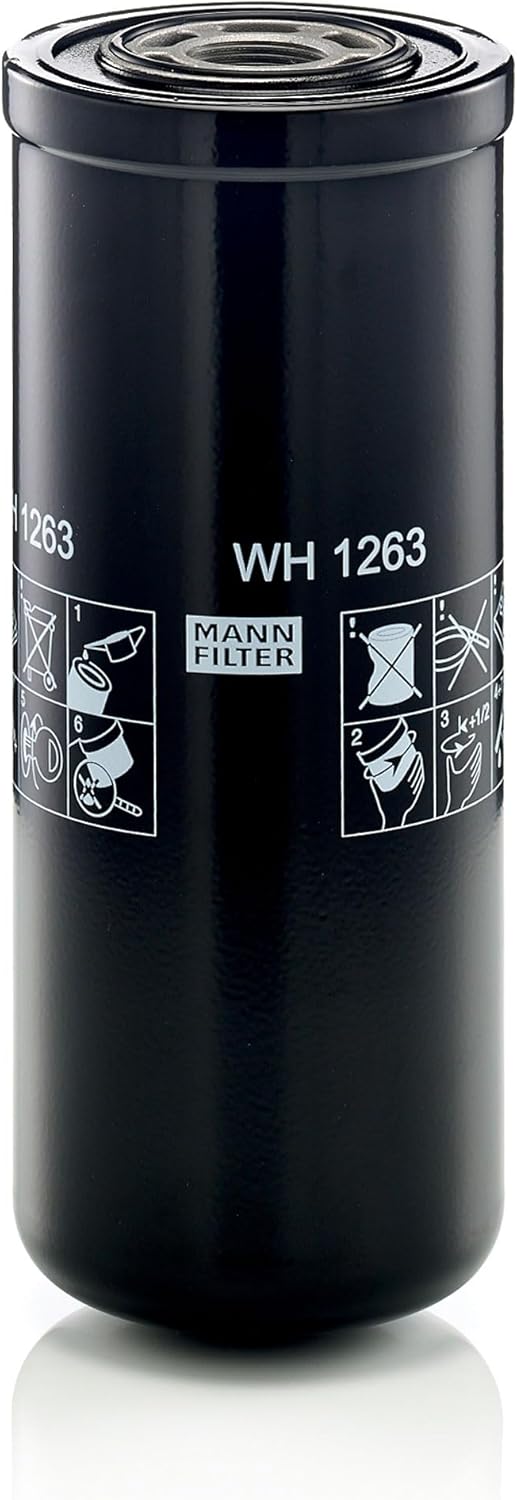 MANN-FILTER WH 1263 Hydraulikfilter – Für Industrie, Land- und Baumaschinen