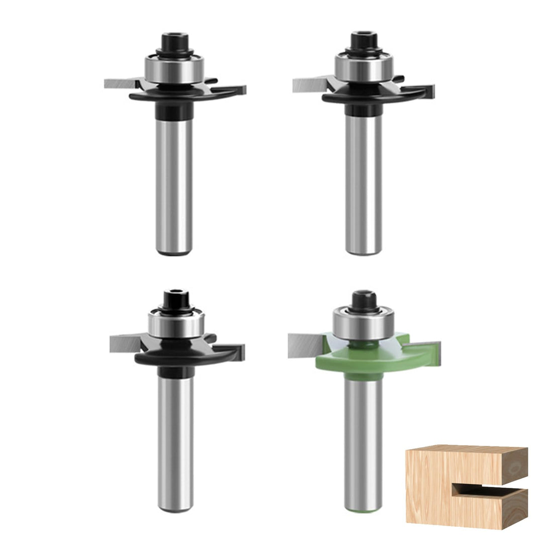 FräSer FüR OberfräSe ScheibennutfräSer FräSer FüR OberfräSe 8mm Schaft 4 StüCk 2 Mm,3 Mm,4 Mm,5 Mm M
