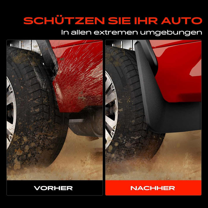4X Schmutzfänger Spritzschutz Vorne Hinten für M-u-l-t-i-v-a-n VI Transporter/Caravelle VI 2.0L Kast