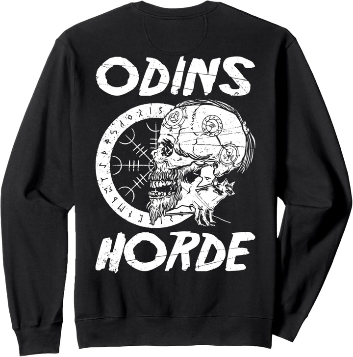 Wikinger Familien Outfit Odins Horde Nordmänner RÜCKENDRUCK Sweatshirt