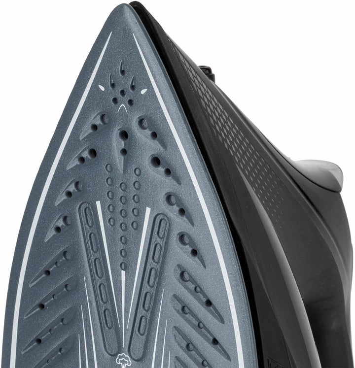 JATA JEPL2401 Bügeleisen, 3000 W, Keramiksohle, Dampfstoss, 220 g, vertikaler Dampf, Selbstreinigung