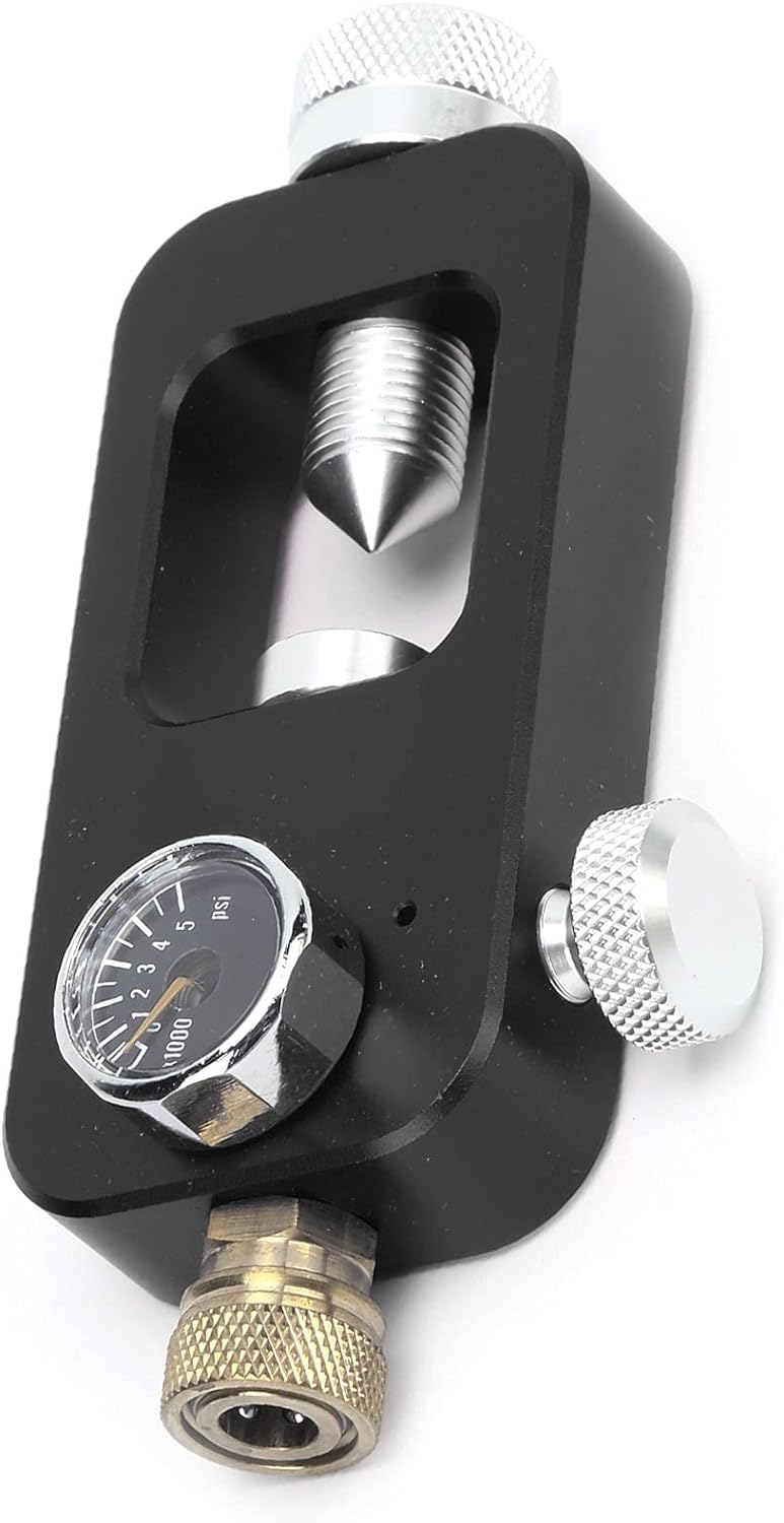 DIDEEP Scuba Diving Refill Tank Adapter Tauchadapter für Tauchausrüstung, Grosse Bis Kleine Flasche
