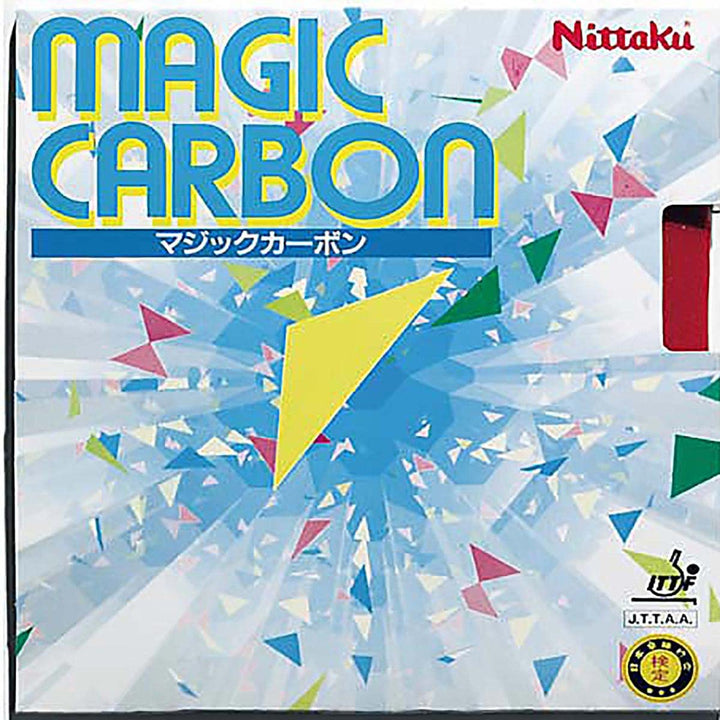 NITTAKU Belag Magic Carbon Schwarz 1,6 mm, schwarz, Schwarz 1,6 mm, schwarz