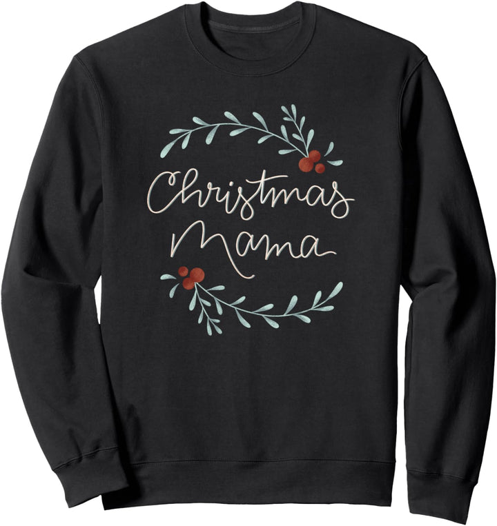 Trendy Christmas Mama Sweatshirt